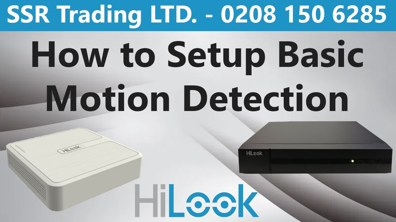 How to Setup Basic Motion Detection in Hikvision HiLook DVR NVR Get Receive Alert Via App Linkage