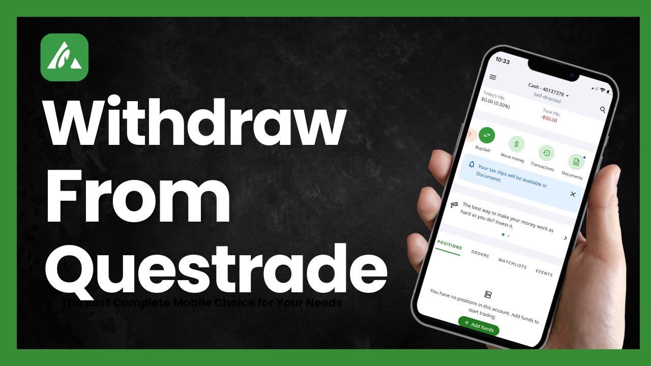 How to Withdraw Money from Questrade