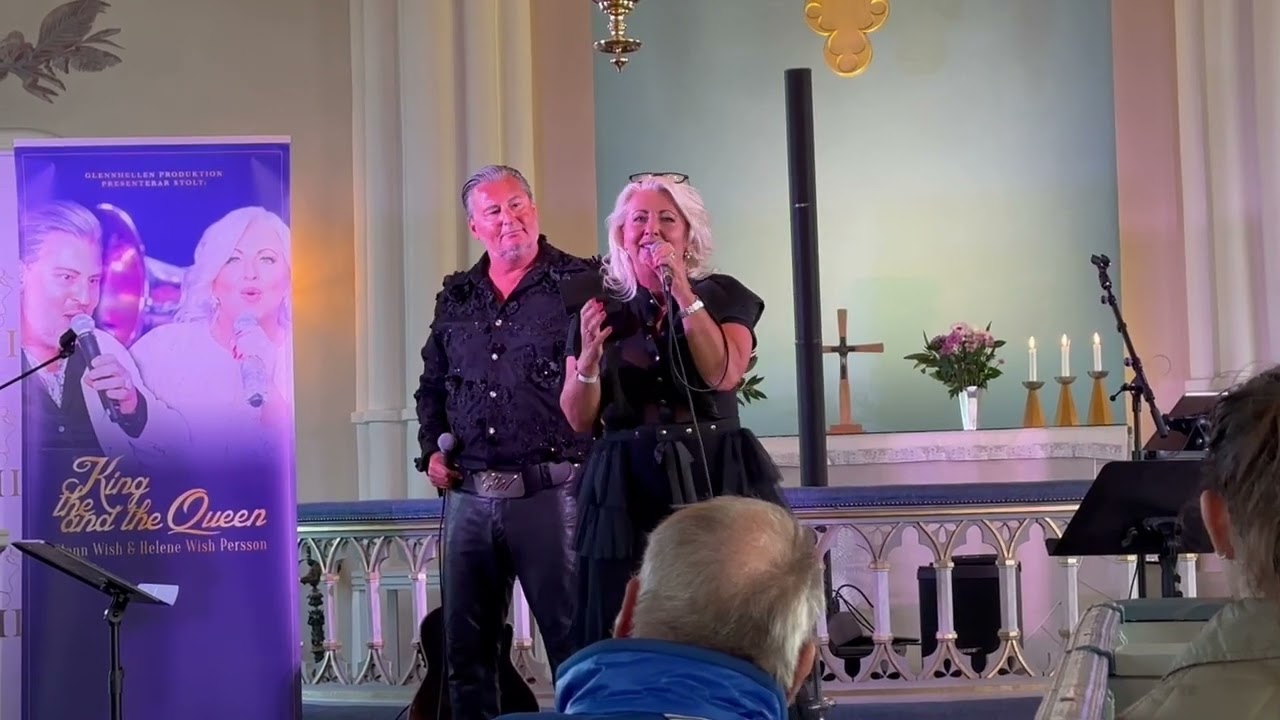 Så speglas kärleken - Helene Wish Persson (Gänget), Glenn Wish (live 2023)