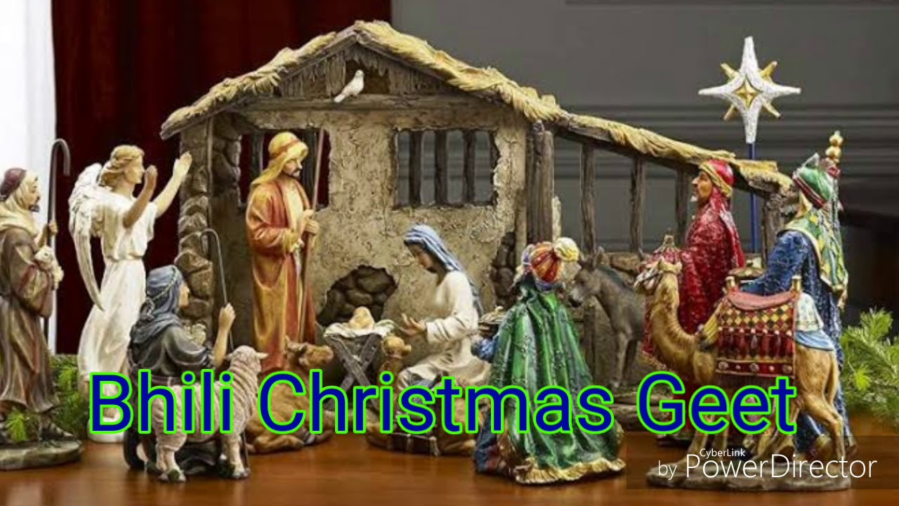 भीली बोली में आदिवासी क्रिसमस लोक गीत। Aadivasi Christmas Lok Geet in Bhili language.
