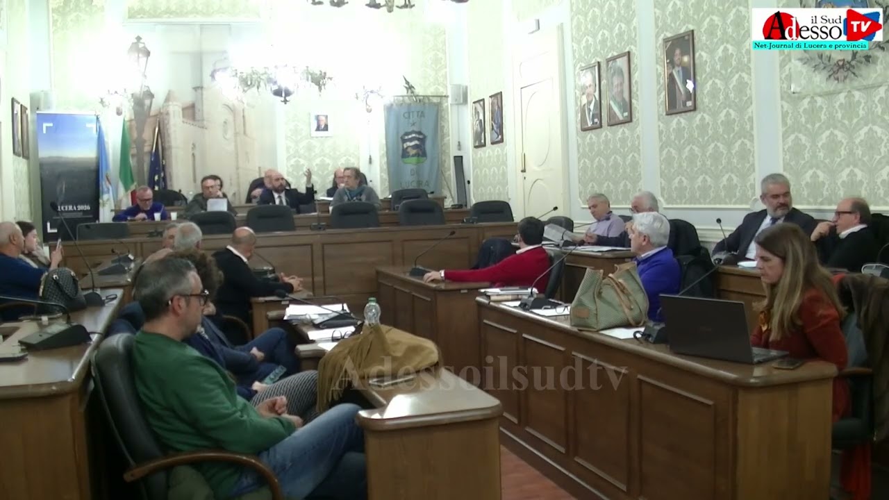 Consiglio Comunale di Lucera del 22 dicembre 2025 4ª parte