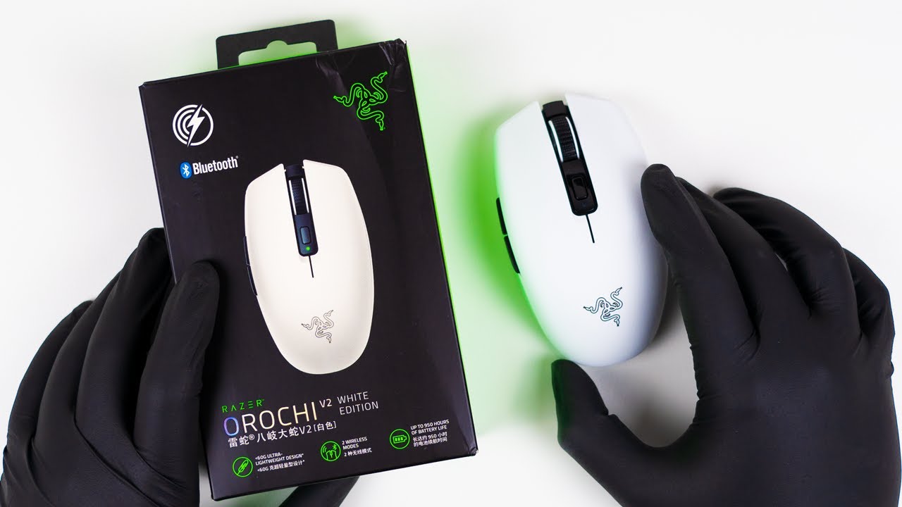 Razer Orochi V2 Wireless Gaming Mouse Unboxing + Gameplay - ASMR