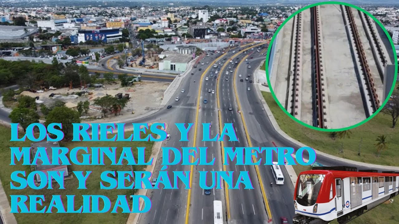 LOS TRABAJOS DE LA MARGINAL Y LOS RIELES SIGUEN SEÑORES recorrido metro y km9