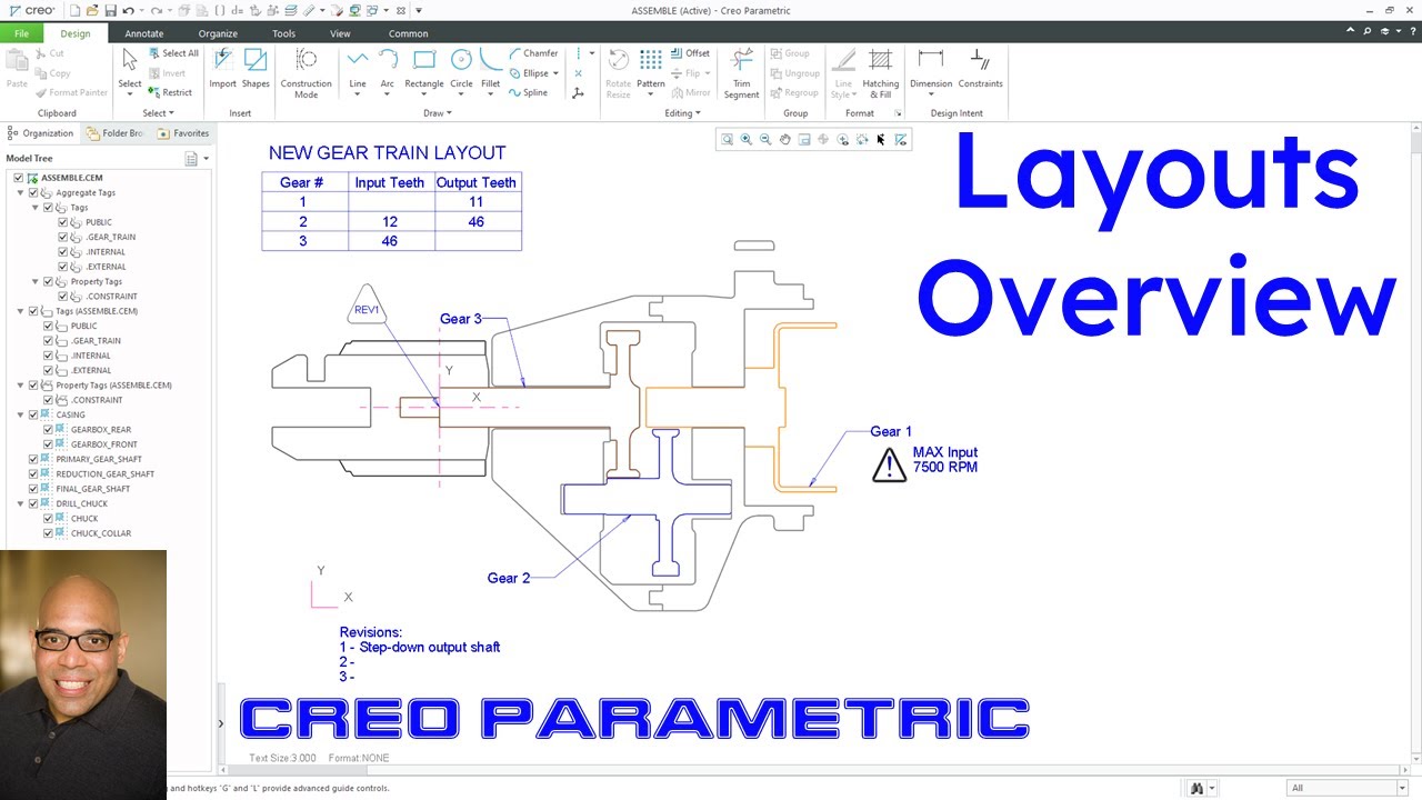 Creo Parametric - Layouts Overview