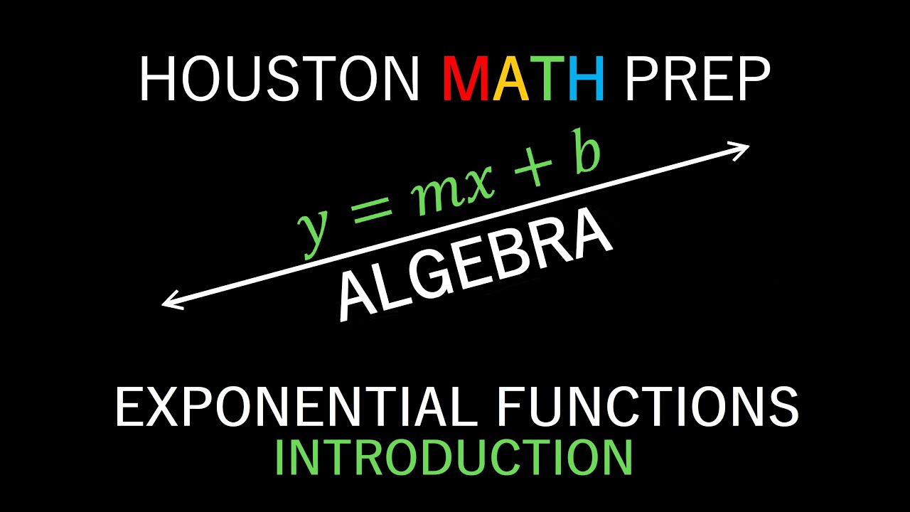 Introduction to Exponential Functions