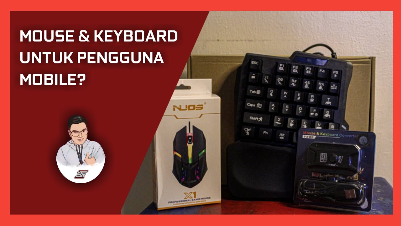 Guna Mouse dan Keyboard untuk Mobile? Unboxing Mouse & Keyboard Converter kit