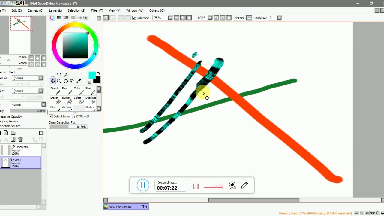 Introduction to Paint Tool Sai
