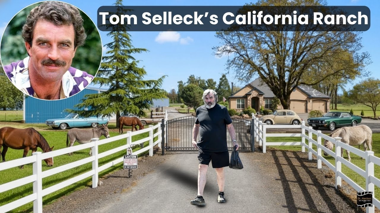 Tom Selleck’s California Ranch –A Quiet Life of Horses, Classic Cars, Family, and Faith