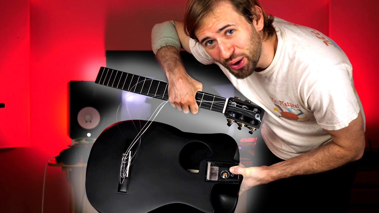 I SNAPPED this guitar in HALF