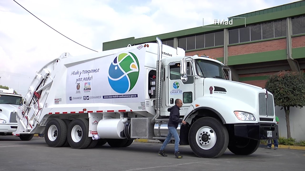 2 nuevos  compactadores de basura para Madrid - Cundinamarca
