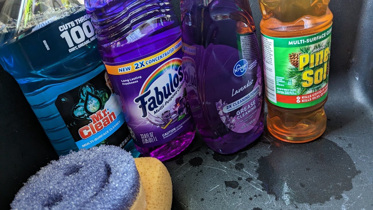 Super Sudsy Paste // Mr Clean, Fabuloso, Pinesol 🥵