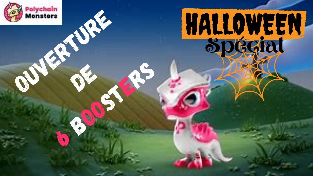 Polychain Monsters ouverture de 6 boosters Halloween