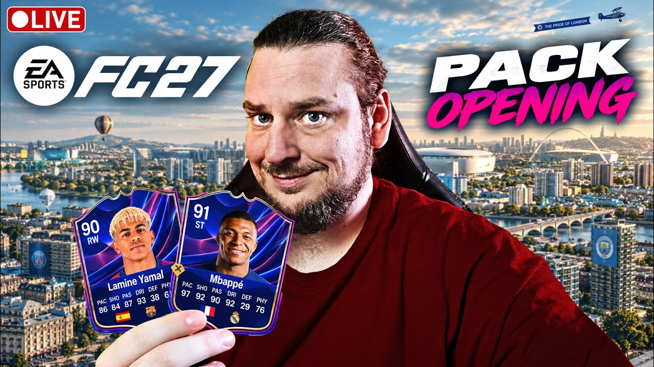 🔴 15,000 POINT PACK OPENING | FC27 Launch Stream Ultimate Team