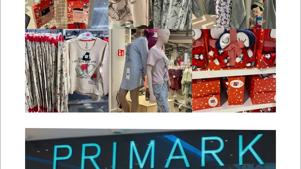 PRIMARK PYJAMAS FEMMES/DÉCEMBRE 2020