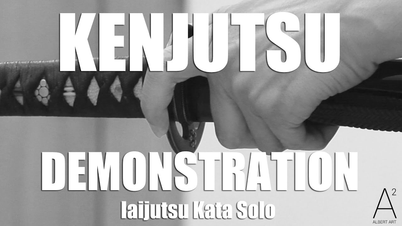 Katori Shinto Ryu Kenjutsu Iaijutsu Kata Solo Demonstration (Side View)