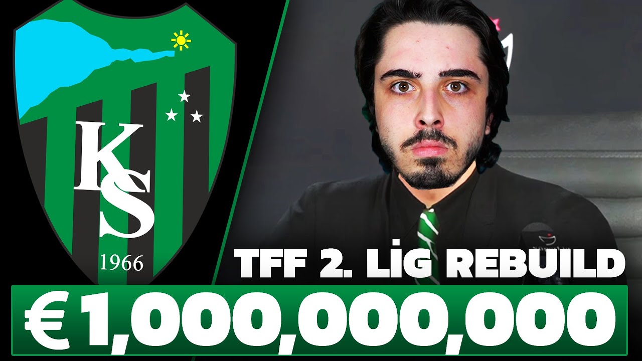 KOCAELİSPOR'A 1 MİLYAR EURO!!! // KARİYER MODU // FIFA 21 REBUILD CHALLENGE