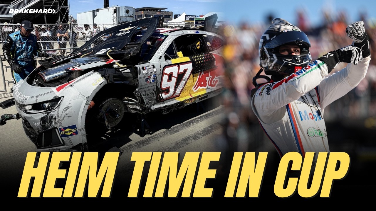Кори Хейм побеждает в NASCAR в Коронадо | SVG выбывает из гонки после аварии | Карсон Хосевар про...