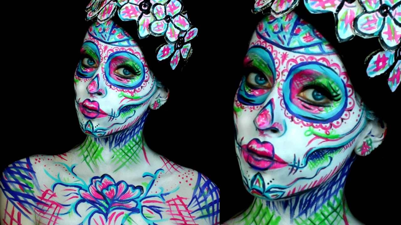Pop Art Sugar Skull