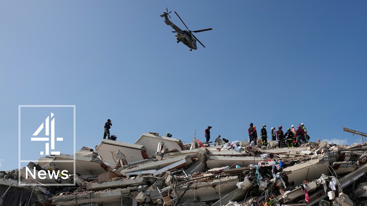 Newborn baby pulled from earthquake rubble in Venezuela
