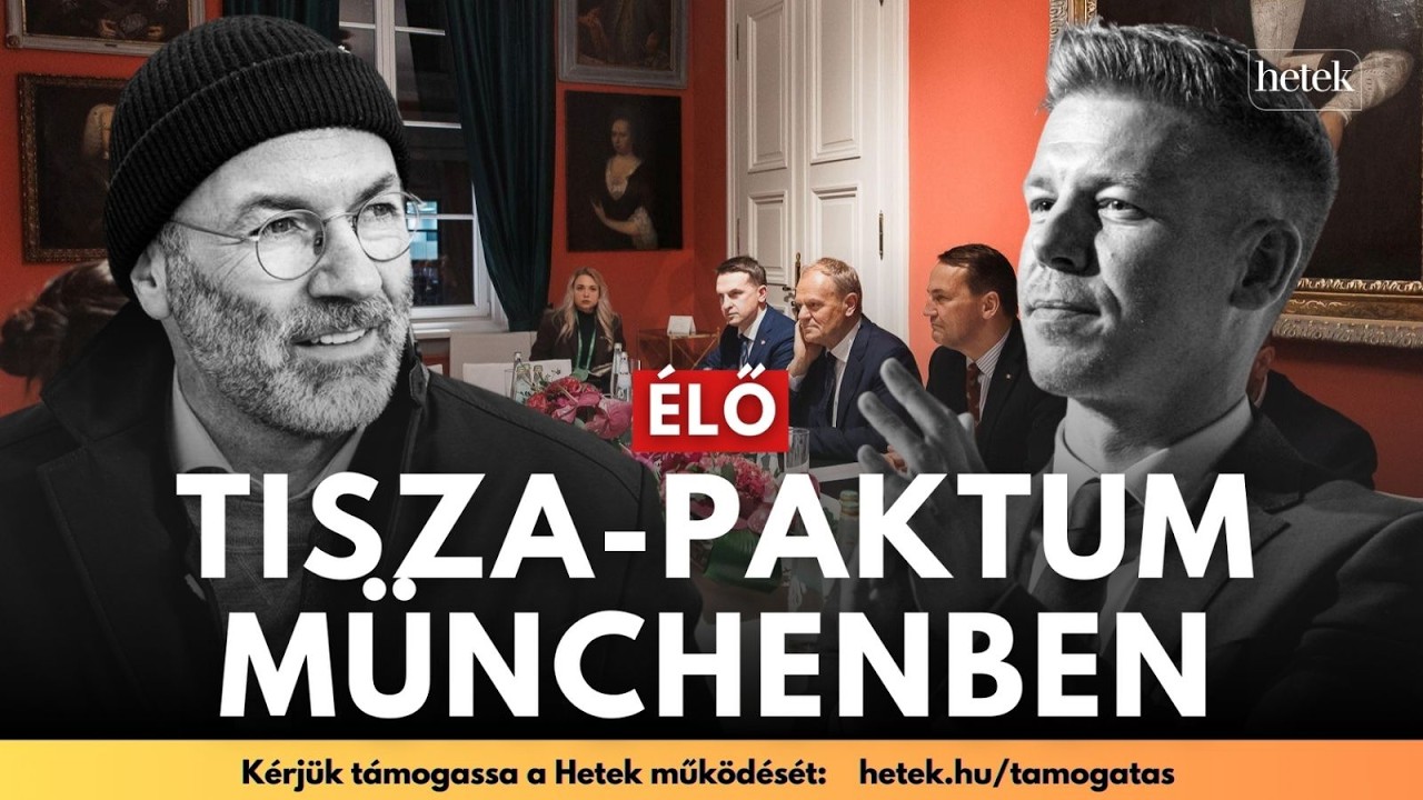🔴 Mit kértek a németek Magyar Pétertől Münchenben? Paktum, olajválság, kampánycsend | VÁLASZTÁS 2026
