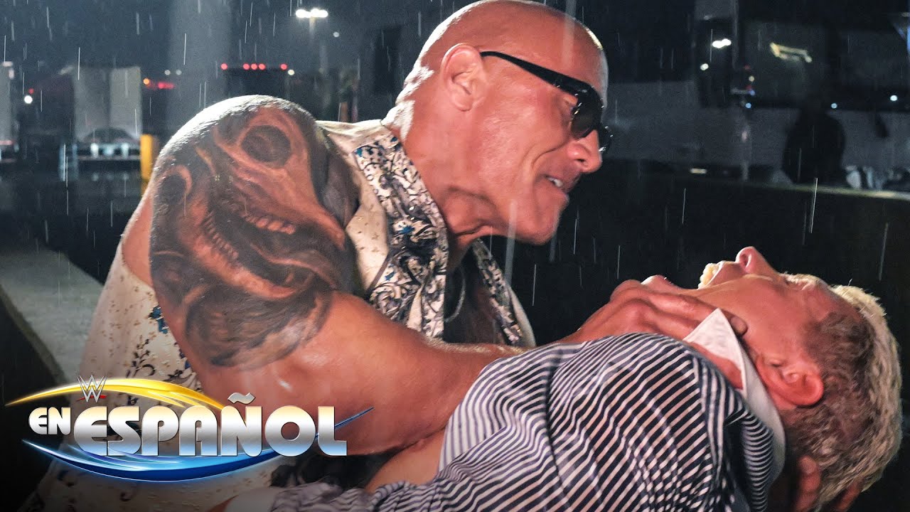 The Rock advierte a Cody Rhodes de cara WrestleMania cuarenta... WWE en Español, 30 de marzo, 2024