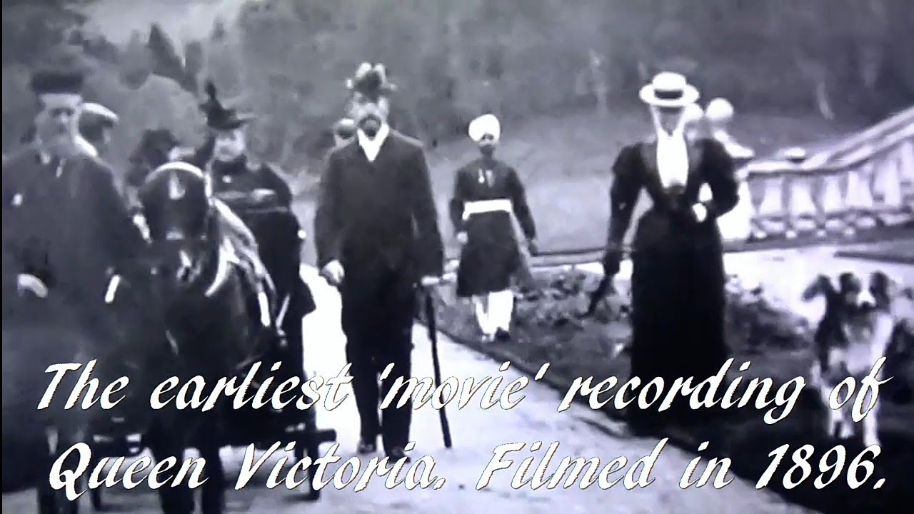 QUEEN VICTORIA Entertains Russian Tsar Nicholas II: 1896 Movie Footage