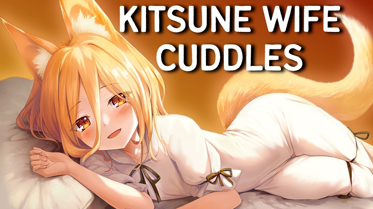 ASMR GF | Cuddles with Your Kitsune Wife | Nightmare Comfort | Fluffy Tail Snuggles | Sleep Aid F4A