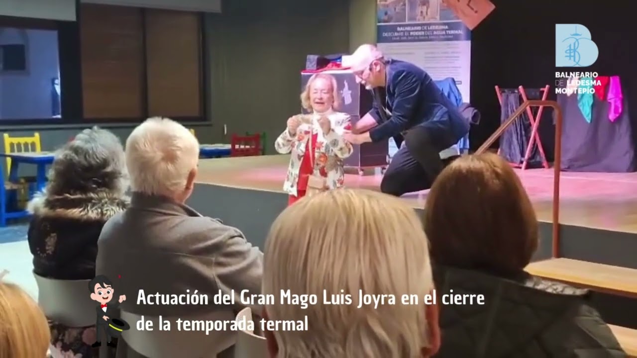 🎩 Noche de magia en el cierre de la Temporada Termal | Luis Joyra en #BalnearioLedesma🔵