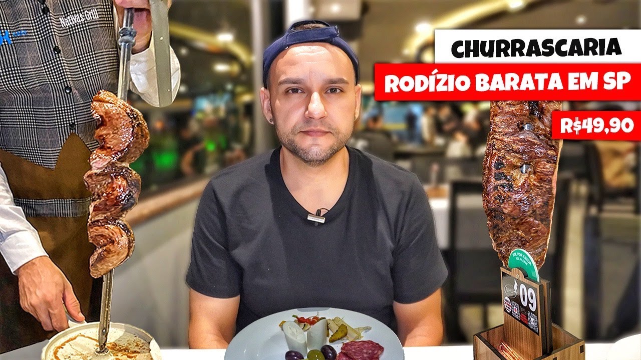 RODÍZIO DE CHURRASCARIA POR R$49,90 EM SÃO PAULO - CHURRASCARIA NATIVAS GRILL VILA MARIANA