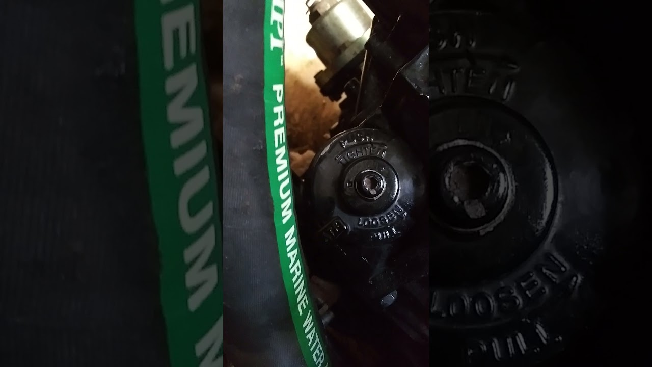 V Drive ZF 63 IV Oil & Filter Change Step 8 (insert filter)