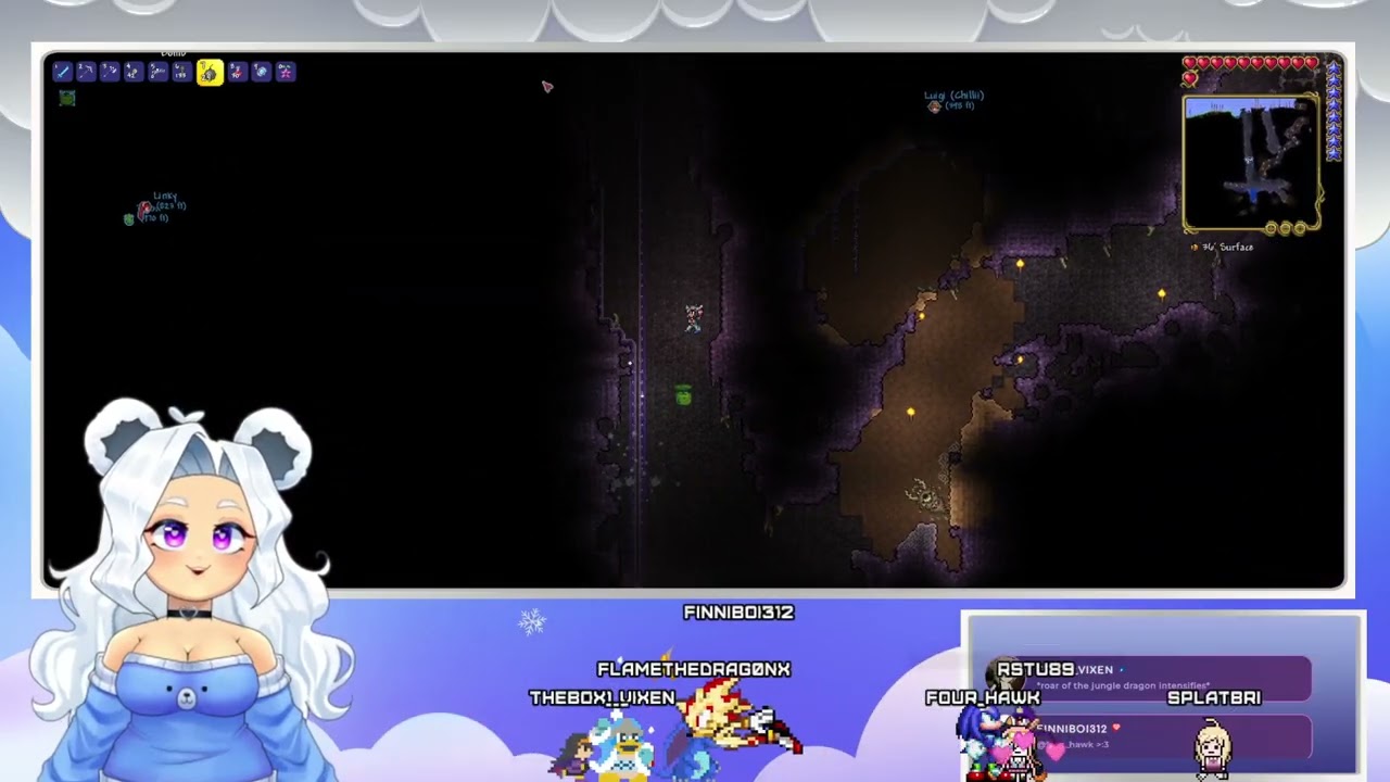 Dorks trying to survive | Terraria