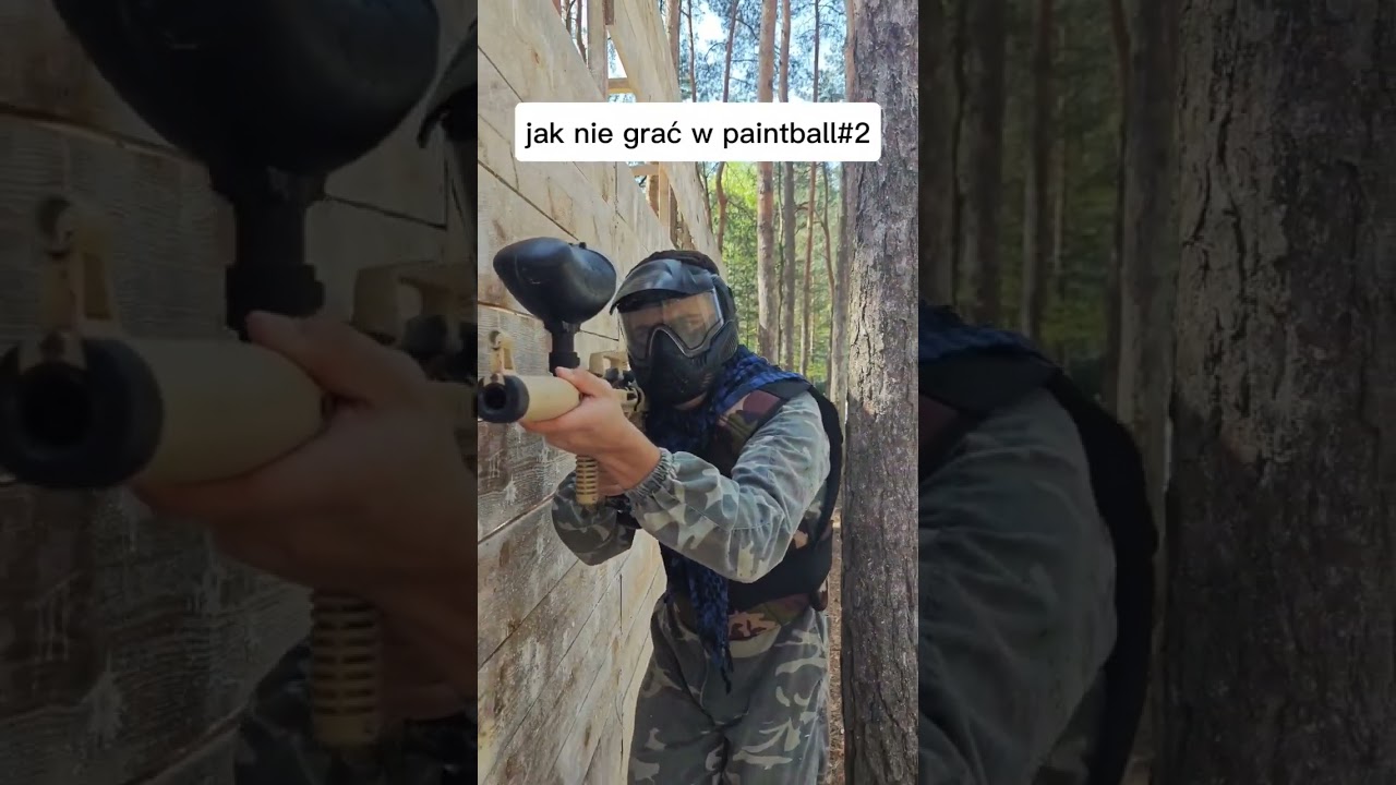 jak nie grać w paintball#2 #paintball #rzesz&oacute;w #wilczawola #etyka #taktyka