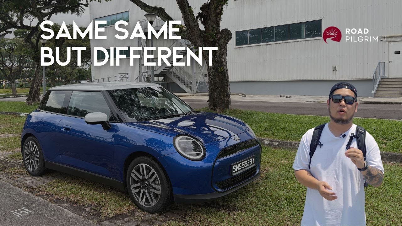 Обзор и дорожный тест MINI Cooper Electric E | Road Pilgrim Singapore