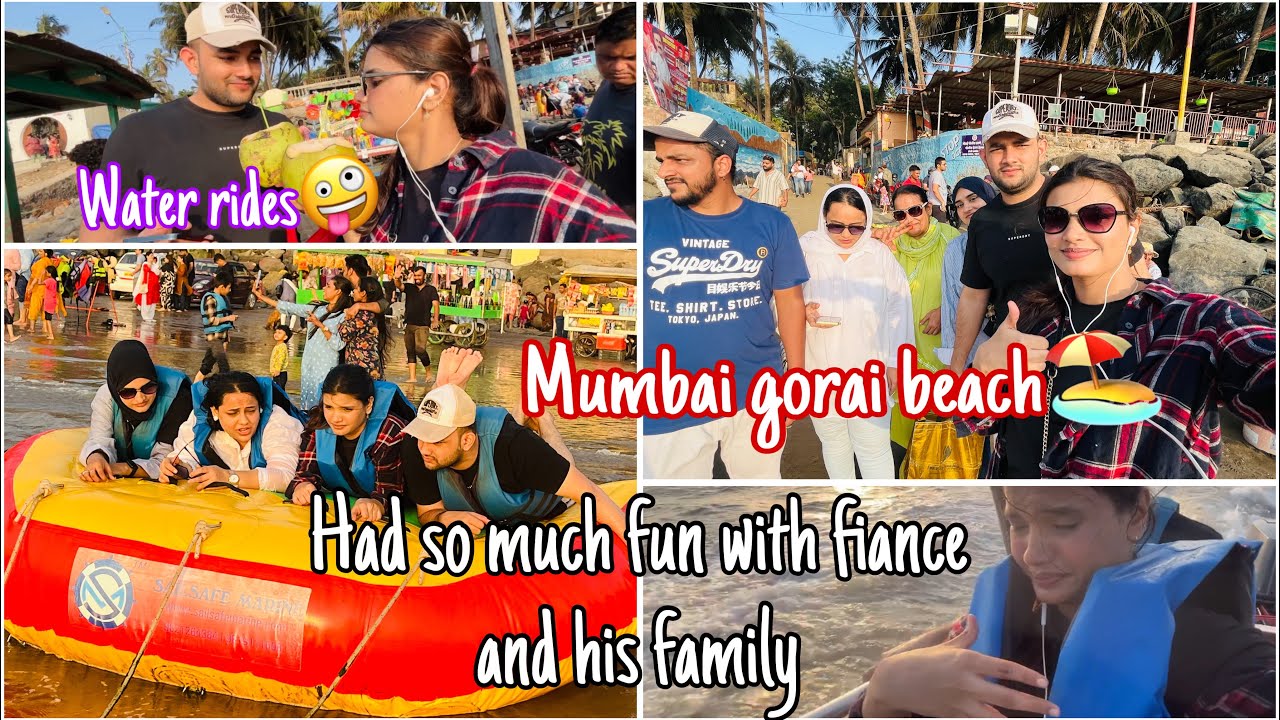 GORAI BEACH, Mumbai 🏖️🌴|| Water rides are awesome 🤩 Had so much fun 😍❤️