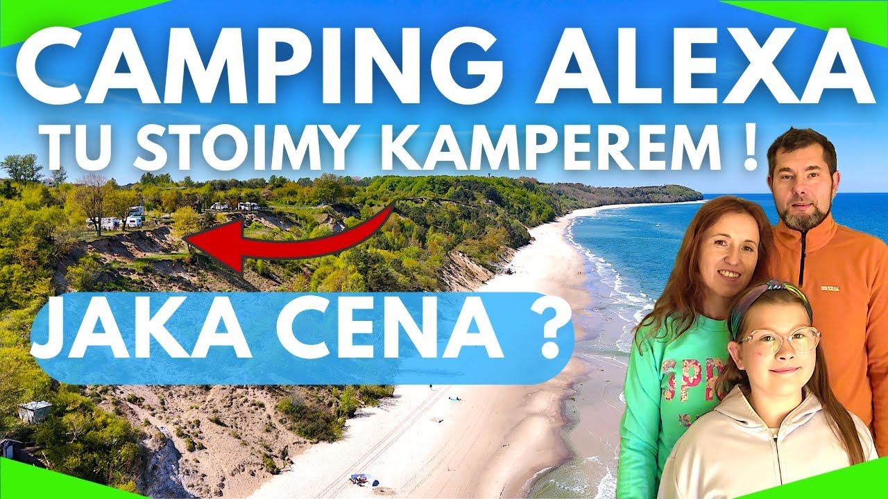 🟢Camping Alexa Władysławowo Parcela nadmorska na klifie! Ile kosztuje camping nad Bałtykiem 2025?