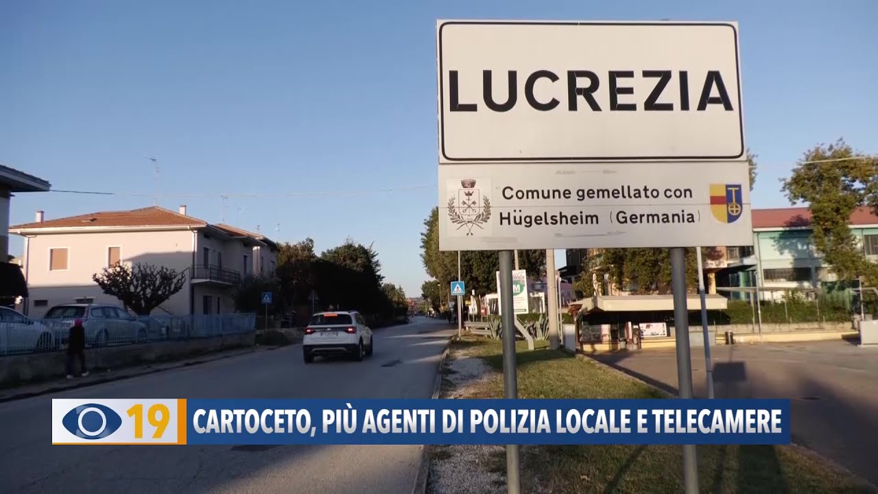 Cartoceto: più agenti di Polizia Locale e telecamere