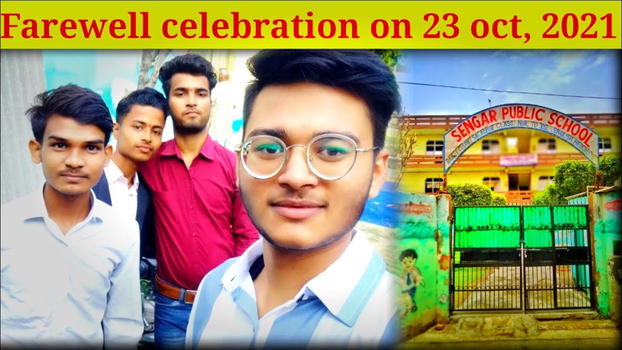 Our School Farewell party||Full enjoyment with friends#vlog#school#farewell #noida#vlogger