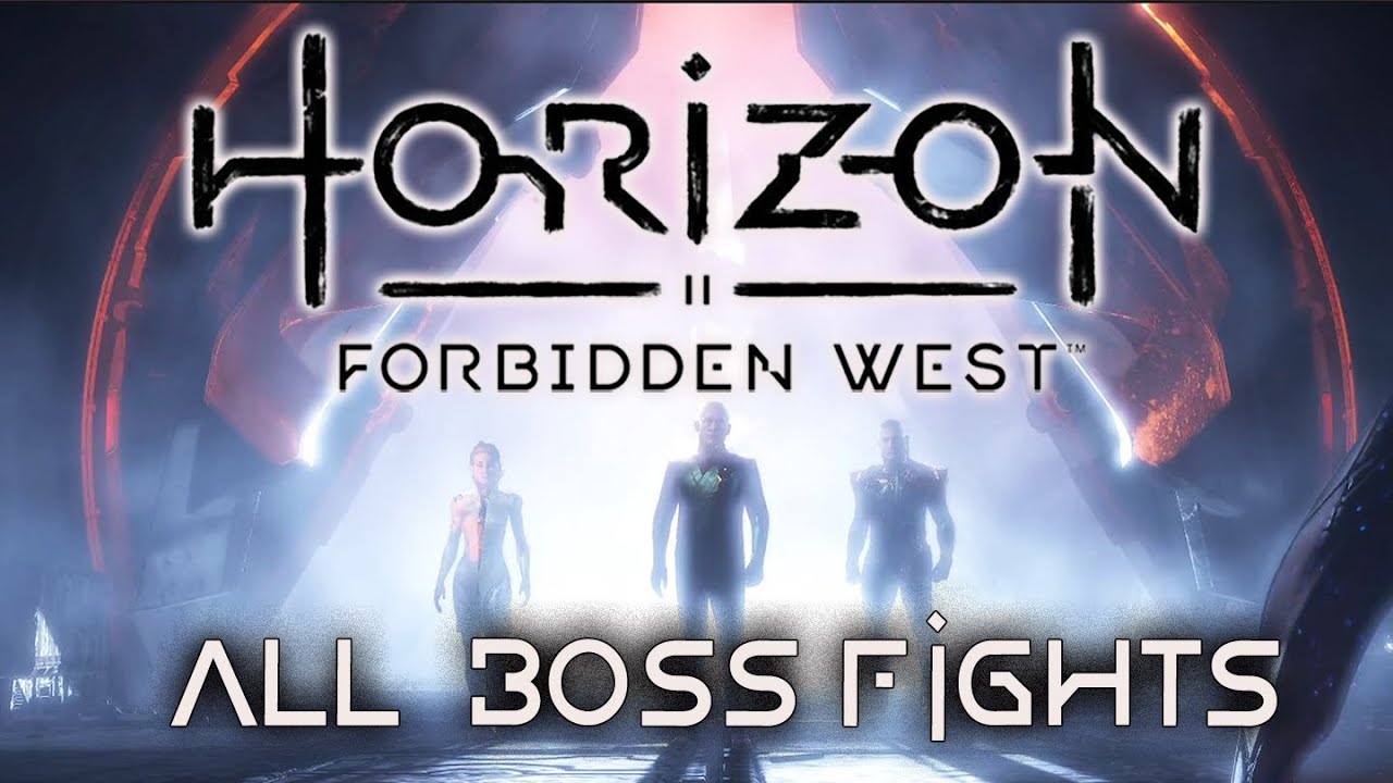 HORIZON 2 FORBIDDEN WEST - ALL BOSS FIGHTS【PS5 4K60 UHD】