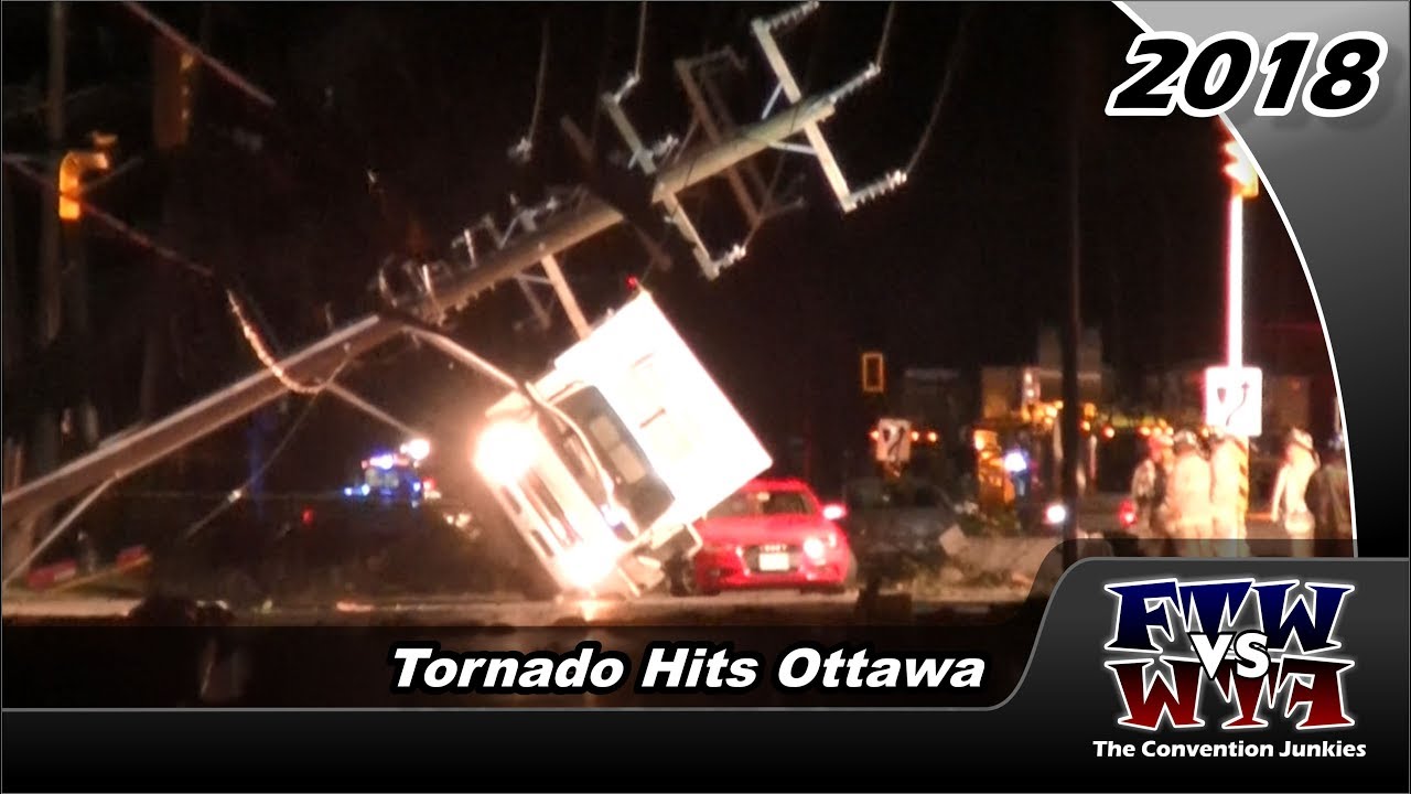 Tornadoes Tear Through Ottawa Destroying Homes, Trees & Power Grid