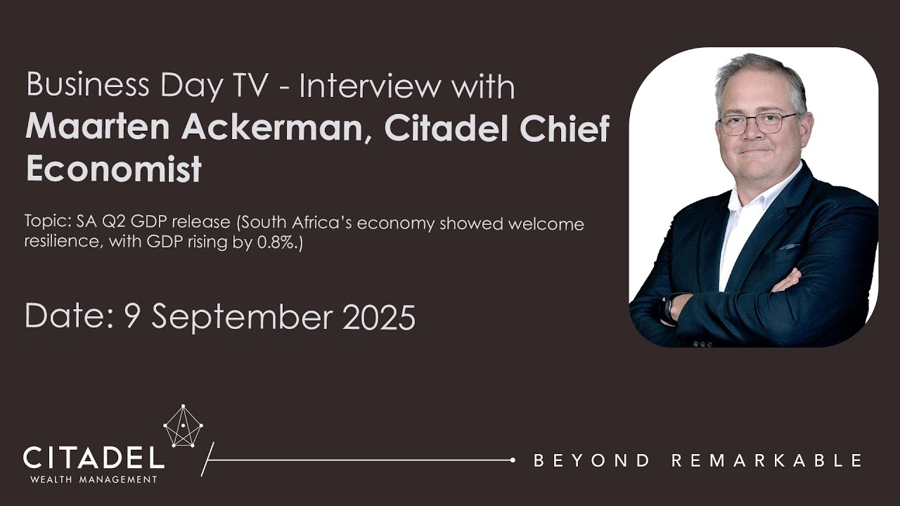 SA economy expands by 0.8% in Q2 2025