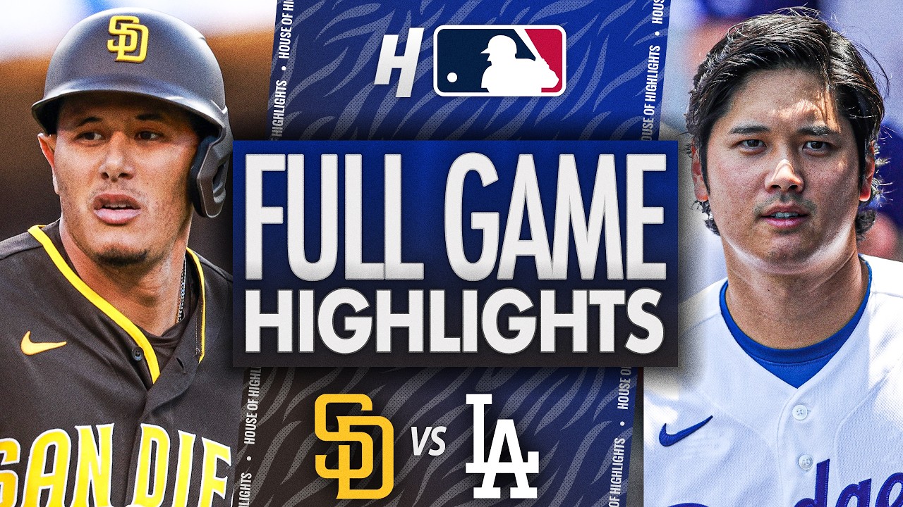 San Diego Padres против Los Angeles Dodgers &mdash; ЛУЧШИЕ МОМЕНТЫ МАТЧА 🔥 2 июля 2026 г. Сезон MLB