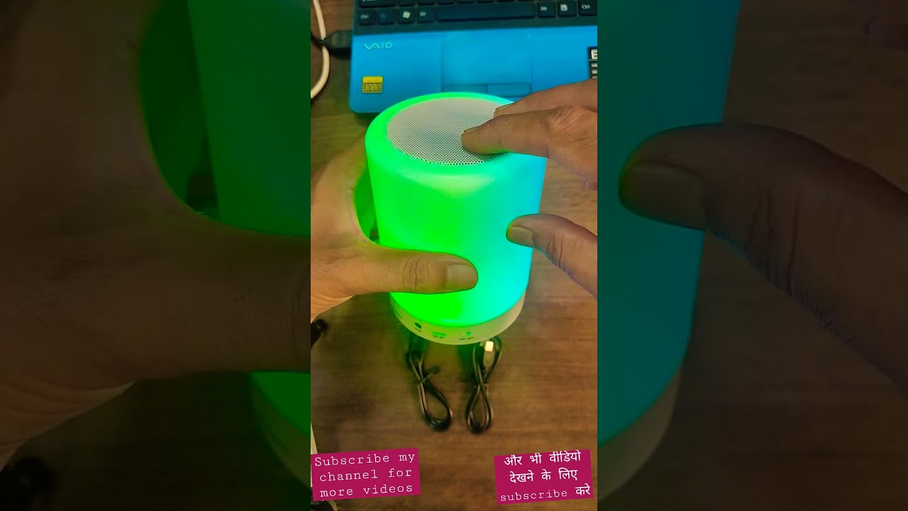 LED RGB touch lamp Portable Bluetooth Wireless speaker CL-671 short unboxing #short #CL671 #lamp