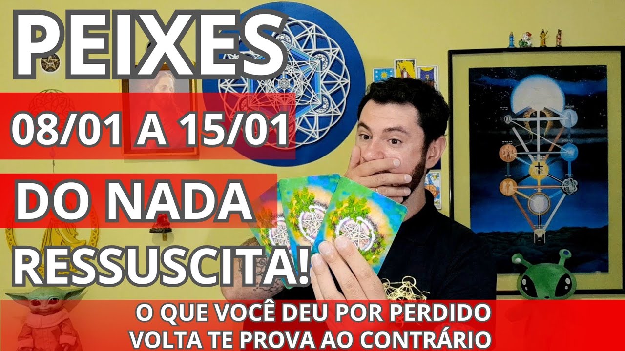 ♓PEIXES-DO NADA RESSUSCITA! O QUE VOCÊ DEU POR PERDIDO VOLTA E TE PROVA AO CONTRÁRIO DO QUE PENSAVA!