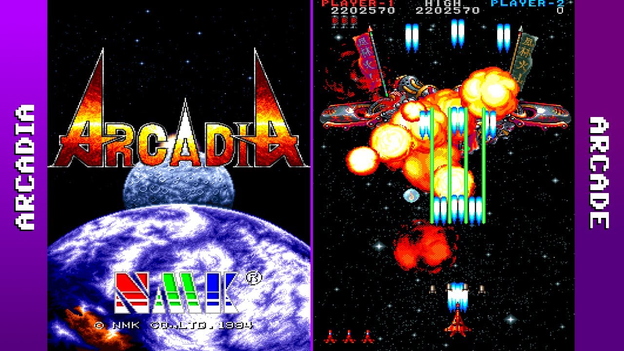 Arcadia Longplay (Arcade) [QHD]