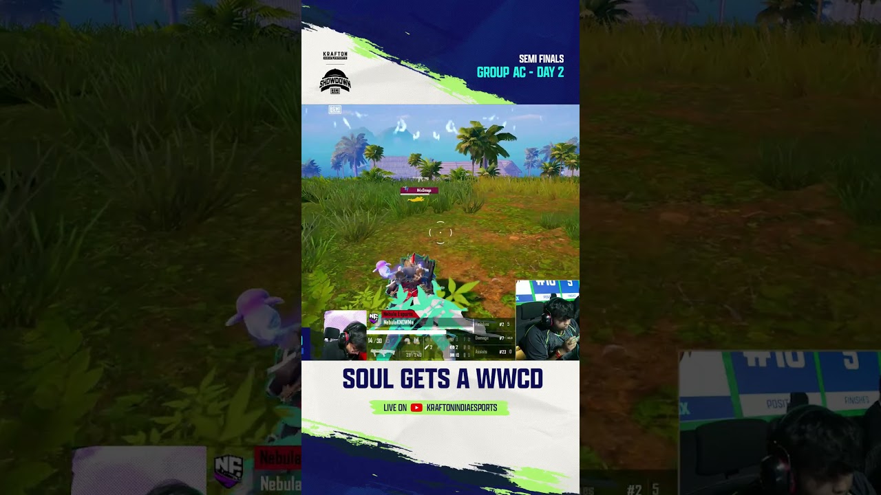 SOUL WWCD M9 Semi-Finals #BMSD #Showdown #BeyondLimits #BGMI #KraftonIn