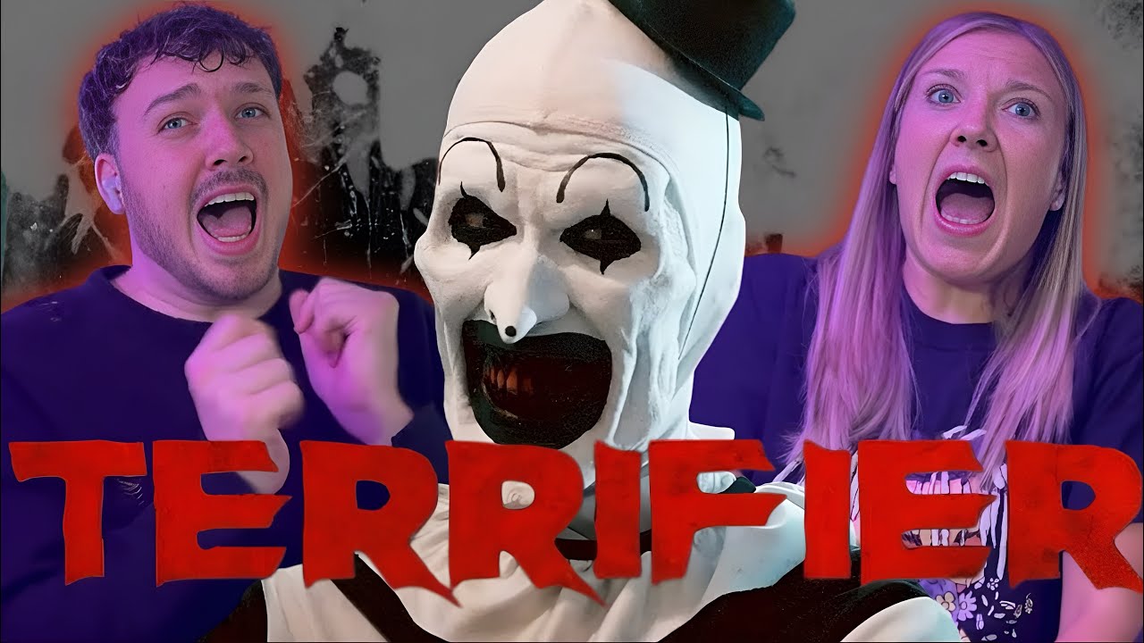 TERRIFIER REACTION | WE WERE TERRIFIED | *FIRST TIME WATCHING* | ART THE CLOWN IS CRAZY 🤡