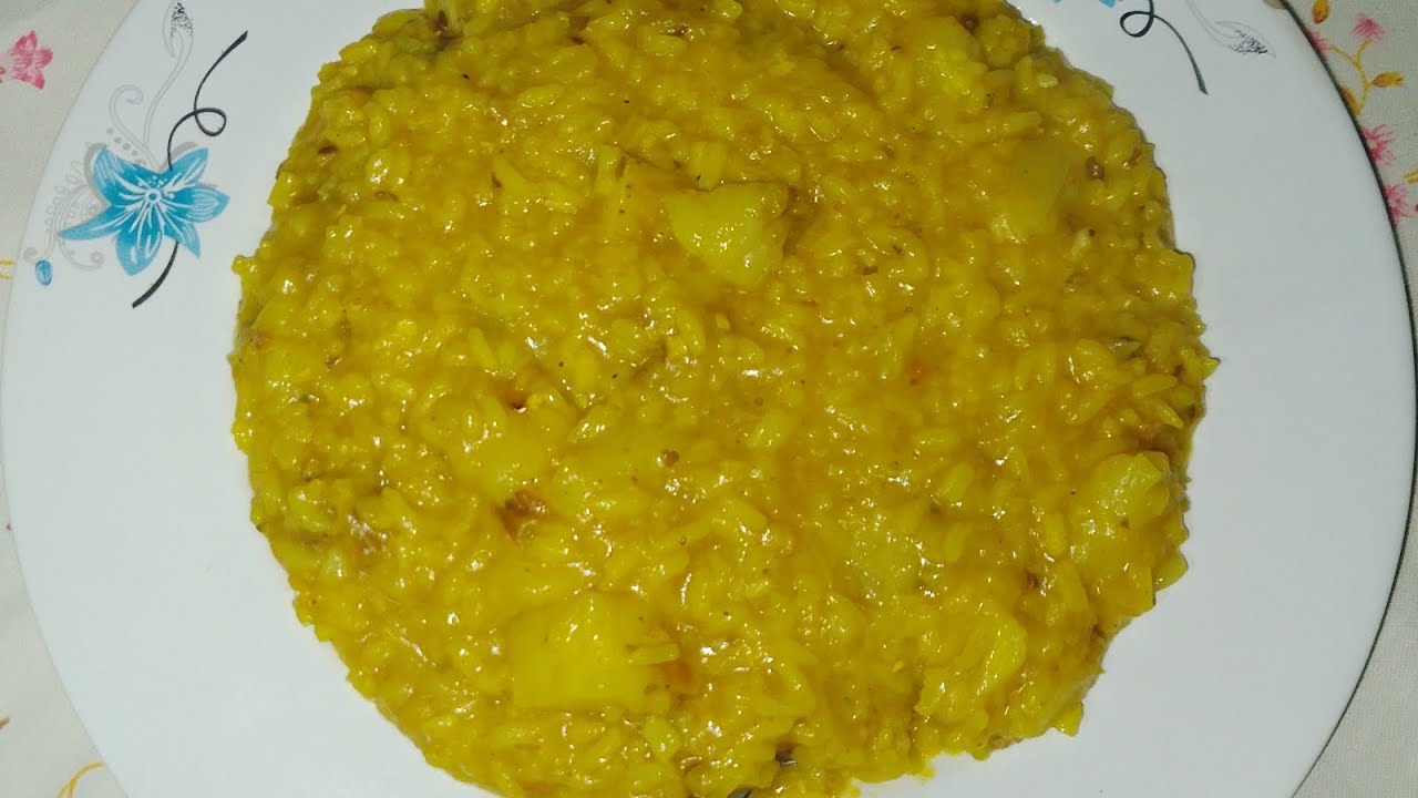গরুর চর্বি ও লাউ দিয়ে পাতলা খিচুড়ী🤤🤤