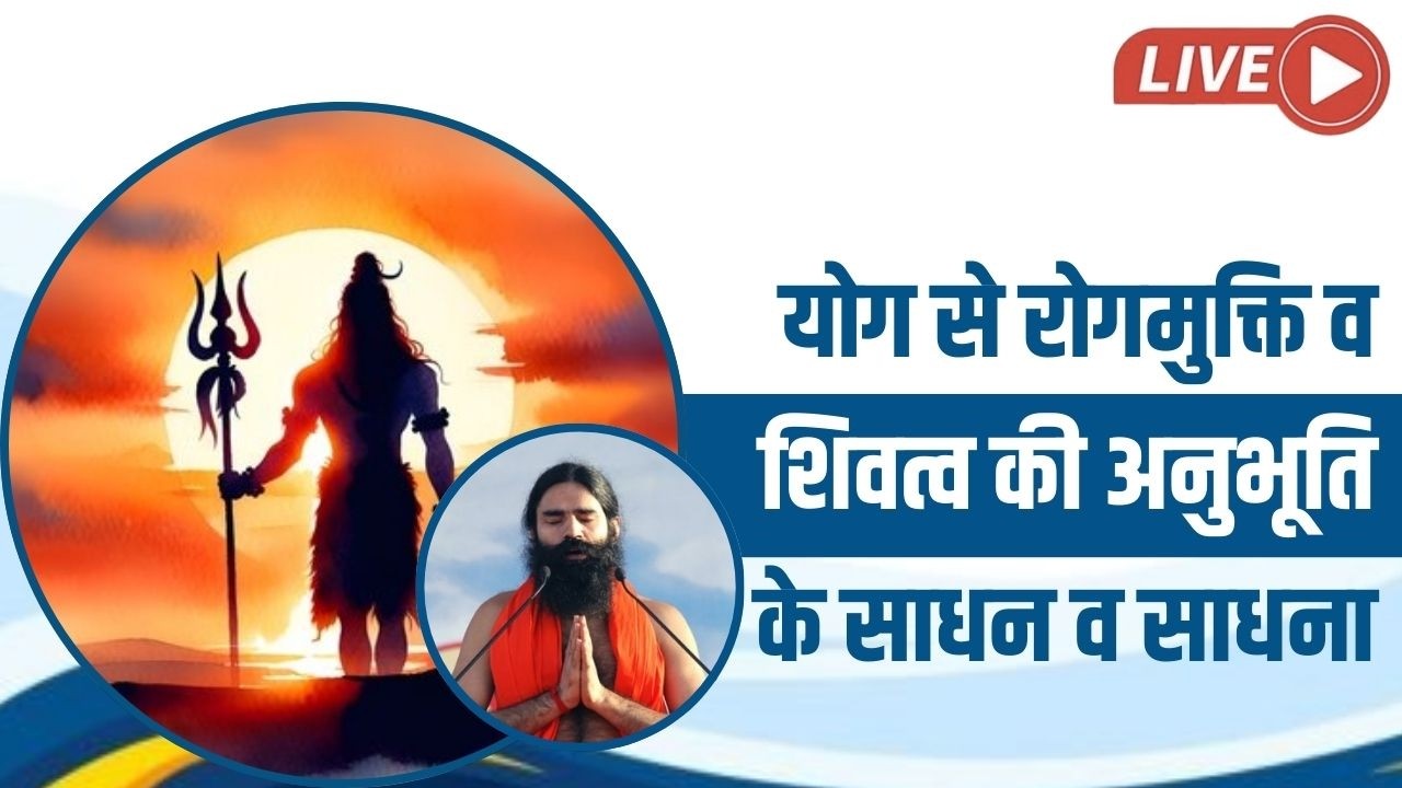 योग से रोगमुक्ति व शिवत्व की अनुभूति के साधन व साधना
