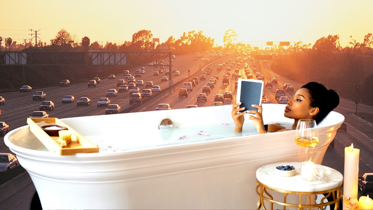Relaxing Bath Music. Spa Jazz. Bath Bomb and Wine. Calming. Release Stress Fast. Feel Great.