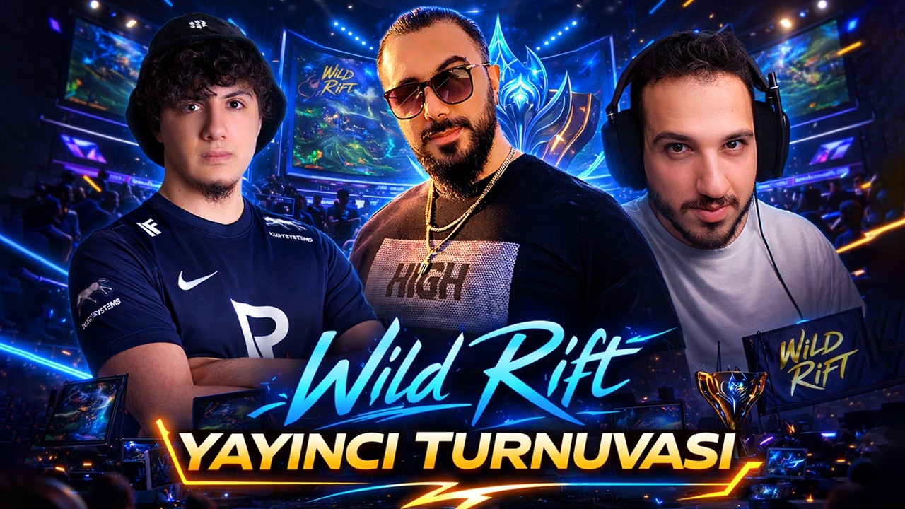 Barış G İle Yayıncı Turnuvası BÜYÜK KAPIŞMA | Wild Rounds 2026 | Wild Rift Canlı Yayın